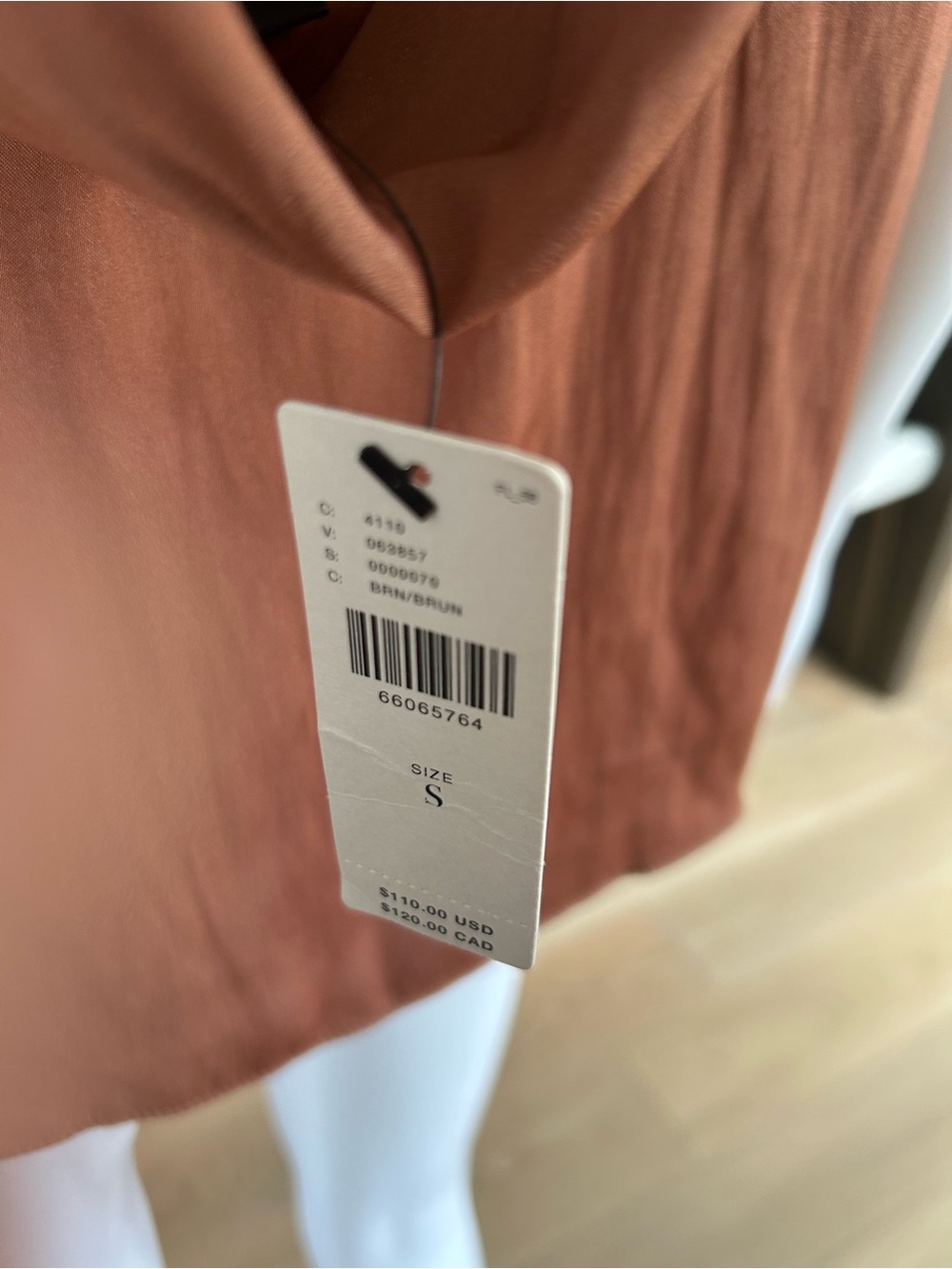 Current Air Sleek Draped Low Back Blouse 

New with Tags - Picture 2 of 3